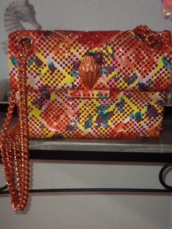 Kurt Geiger Handbags - Kurt Geiger Mini Fabric Kensington Bag